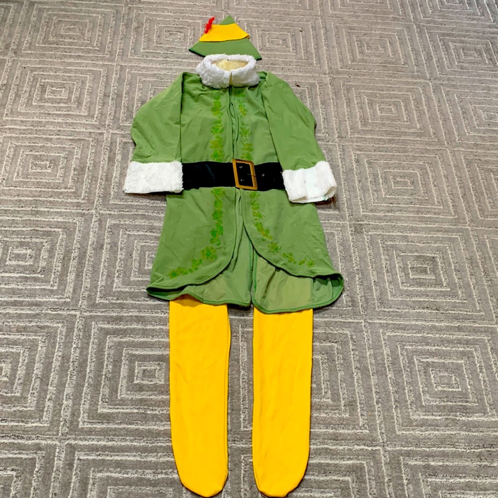 Mens Buddy the Elf costume
